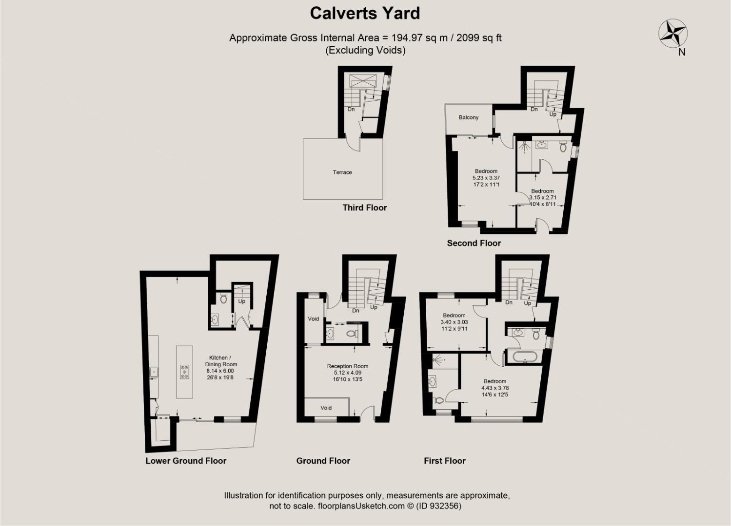Calverts Buildings, Borough, SE1 LDG